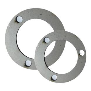 不锈钢法兰片加厚圆管固定底板楼梯护栏扶手立柱冲孔圆底板脚底座