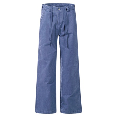 25新款ERL水洗阔腿法工裤