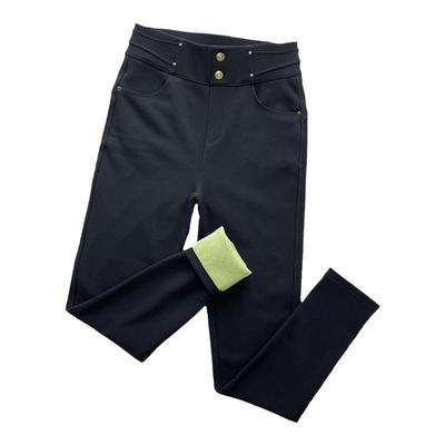 棉芭莎牛油果小黑裤秋冬加绒打底