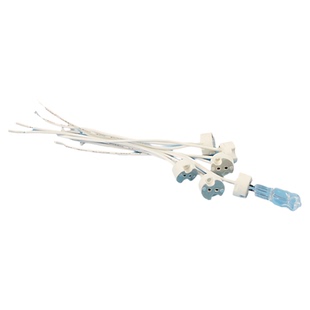 MR11 MR16 通用型陶瓷灯座 石英射灯灯杯G5.3 G4 G6接口 插座灯脚