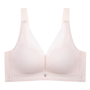 大胸显小胸内衣夏季薄款收副乳防下垂大码CD杯文胸2026新款爆款