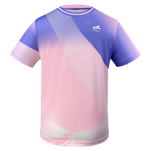 速迈新款儿童羽毛球服运动套装中大童短袖速干透气训练跑步服夏季