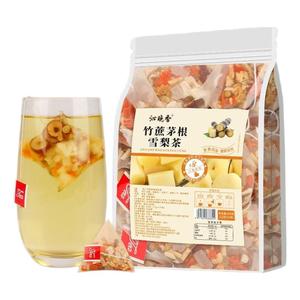 竹蔗茅根雪梨茶包马蹄甘蔗茅根水秋冬儿童水果茶凉茶泡水润喉护嗓