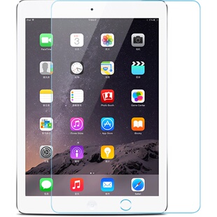 适用苹果ipad air2钢化玻璃膜9.7英寸平板电脑刚化膜10.2新款pad9保护贴膜5/6防爆a1822/1566/1474防蓝光2018