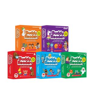 【点唱新版上新 启蒙爆款英语小分级】学乐Buddy Readers小分级巴蒂小读者英文原版幼儿园我的第一套绘本高频词好搭档趣味故事绘本