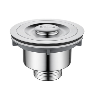 厨房洗菜盆不锈钢下水器水槽下水管排水配件漏水塞全套滤网密封圈