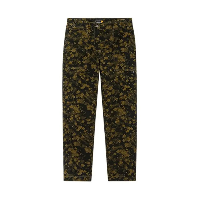 Timberland添柏岚户外女裤透气潮流印花满印休闲直筒长裤A6XXX