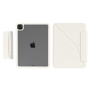 全包边双面夹ipadpro保护壳11寸新款air8/7磁吸苹果ipad11平板保护套mini7轻薄6搭扣10代防弯5摔12.9可拆air4