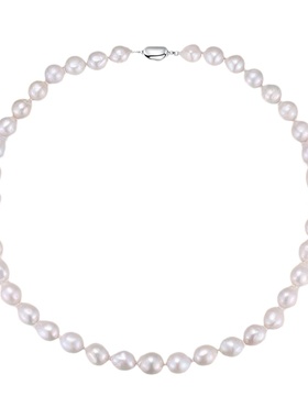 极光以南巴洛克珍珠项链女锁骨链