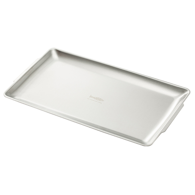 米膳葆餐盘不锈钢蒸烤鱼备菜盘子