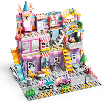 费乐大颗粒儿童益智拼装积木玩具