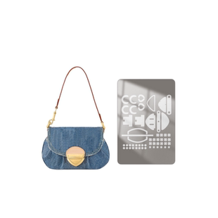 适用LV sunset手袋腋下包五金保护膜丹宁牛仔元宝包包防磨损贴膜