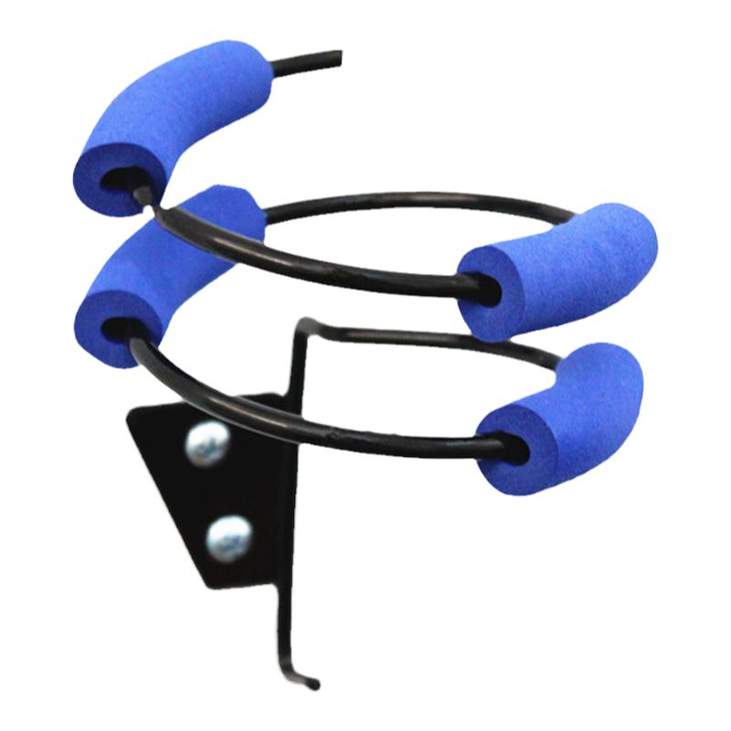 发廊专用电吹风机架子不锈钢双圈风筒座美发店浴室墙上支架壁挂