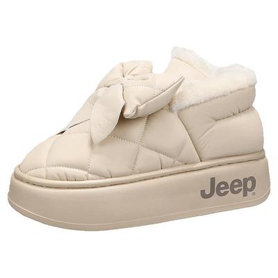 【明星同款】JEEP东北保暖雪地靴