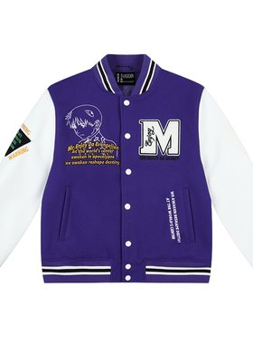 MEDMxEVA联名机体款棒球服夹克