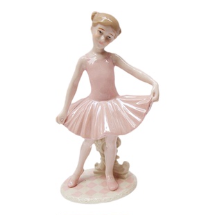 西班牙LLADRO雅致瓷偶 跳芭蕾的少女 高温瓷摆件乔迁礼物