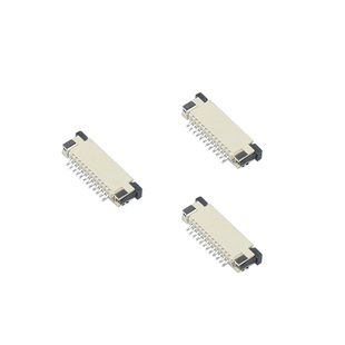 0.5/1.0连接器FPC/FFC排线插座抽屉式4/6/8/12/24/30/40/50/60p针