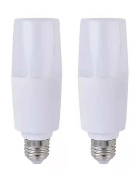 【官方推荐】led灯泡家用走廊照明灯超亮E27螺口筒灯白光柱形灯