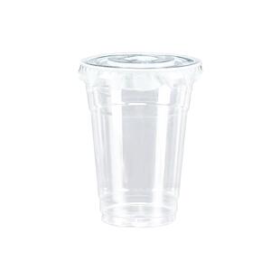 92/93口径一次性奶茶杯子PET咖啡冷饮杯柠檬茶杯350ml带盖定制log