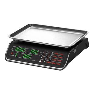 蓉城ROCHI电子台秤商用30公斤小型家用精准称重卖菜超市摆摊厨房
