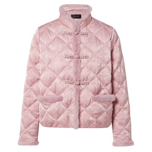 【商场同款】Lakoradior拉珂蒂秋冬新款新中式提花盘扣羽绒服女