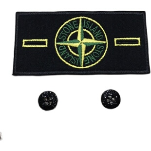 包邮Stone袖标Island石头岛袖章幽灵章袖标自创DIY标衣服袋子鞋