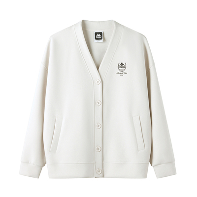 Kappa卡帕慵懒休闲针织开衫外套