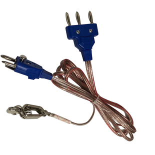 击剑器材 花 佩剑头夹线面罩连接线比赛头线 促销