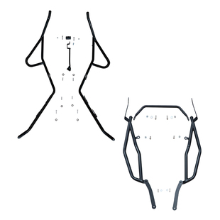 适用22-25款本田PCX160保险杠前后护杠防摔杠WH150T-2/3保护杠