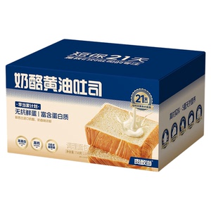 肉敢当奶酪黄油吐司710g/箱