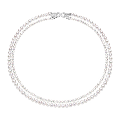 加长50CM天然淡水珍珠项链小众