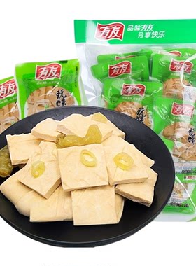 有友泡椒豆干地道川味开袋即食