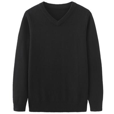 纯色鸡心领加厚保暖内搭外套毛衣