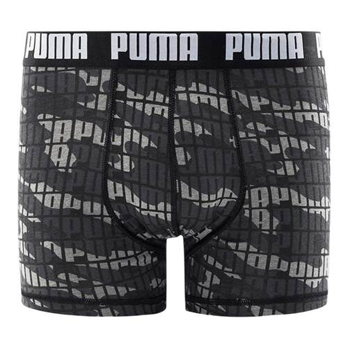 【自营】PUMA彪马男士内裤时尚经典印花运动休闲透气平角裤1条装