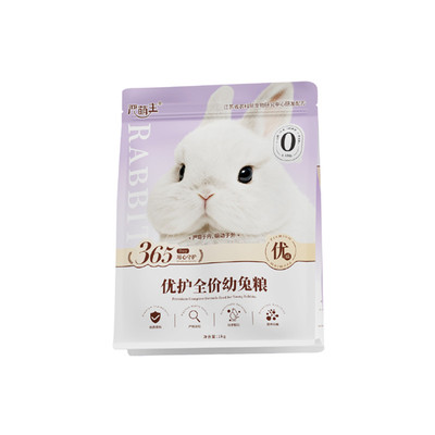 严萌主兔粮幼兔主粮优护全价兔粮0添加助肠道健康1kg