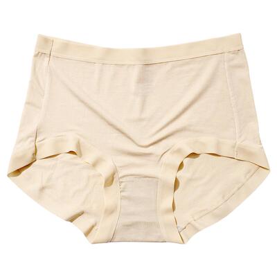 必安内内裤女高腰包臀纯棉抗菌