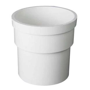 PVC内外插直接延长接头排水下水管缩口内插承插50/75/110移位器