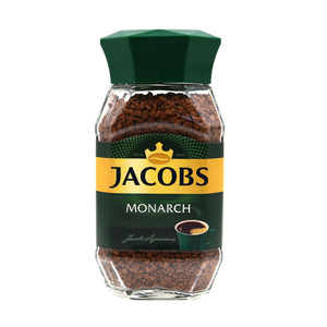 俄罗斯进口速溶黑咖啡JACOBS意式