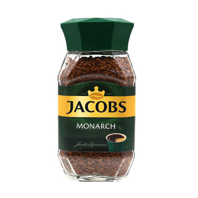 俄罗斯进口速溶黑咖啡JACOBS意式