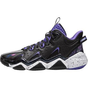 李宁童鞋怒放2 PRO V2篮球鞋男大童耐磨防滑圆头青少年中帮童鞋