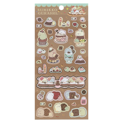 sanX手帐装饰贴纸轻松熊素材贴纸