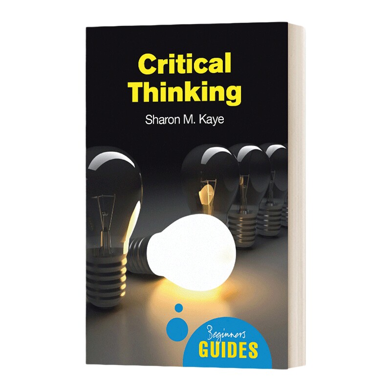 英文原版 Critical Thinking A Beginner's Guide 初学者指南 批判性思维 英文版 进口英语原版书籍