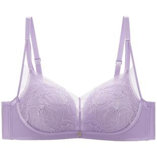 【舒挺杯】安莉芳新品列维斯蕾丝抹胸文胸女小胸聚拢内衣EB00722