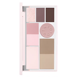 INTO YOU面部多功能一体盘综合盘修容高光提亮腮红阴影眼影多用盘