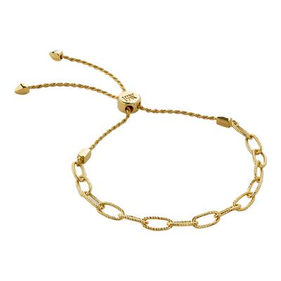 Monica Vinader莫妮卡手链纹理环扣友谊手链轻奢小众精致小众手链