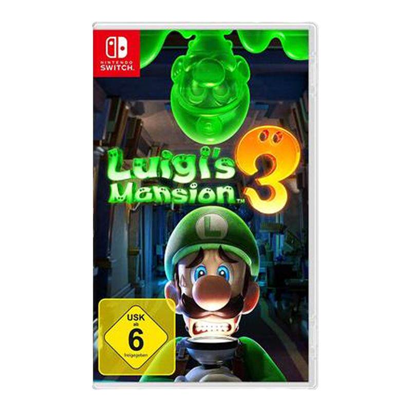 任天堂switch游戏 NS 路易吉洋馆3出租 路易鬼屋3中文版租赁