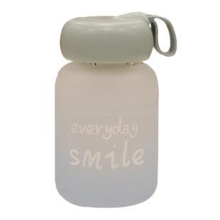 渐变ins玻璃杯磨砂耐热水杯便携清新过滤茶杯韩国简约女学生杯子