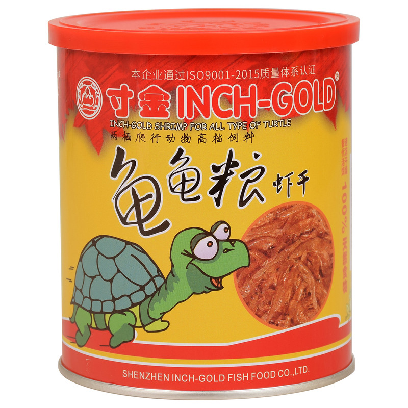 寸金虾干 寸金龟龟粮龟粮 乌龟饲料鳄龟巴西龟水龟乌龟粮补钙龟食