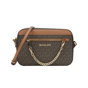 【热销爆款】MK女包链条小方包经典老花单肩斜挎包大容量相机包
