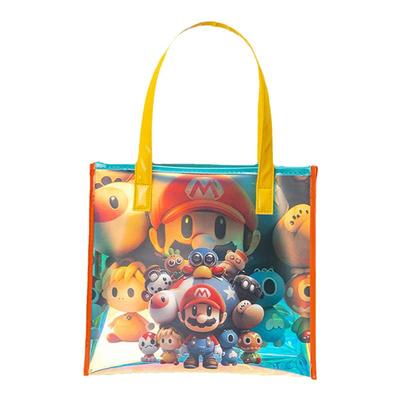 马里奥炫彩手提镭射果冻包